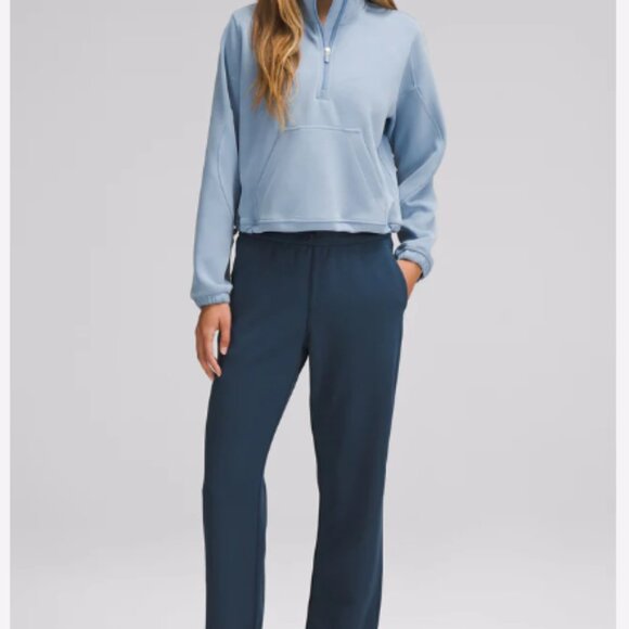 NWT Lululemon Brushed Softstreme Half Zip - Picture 6 of 8